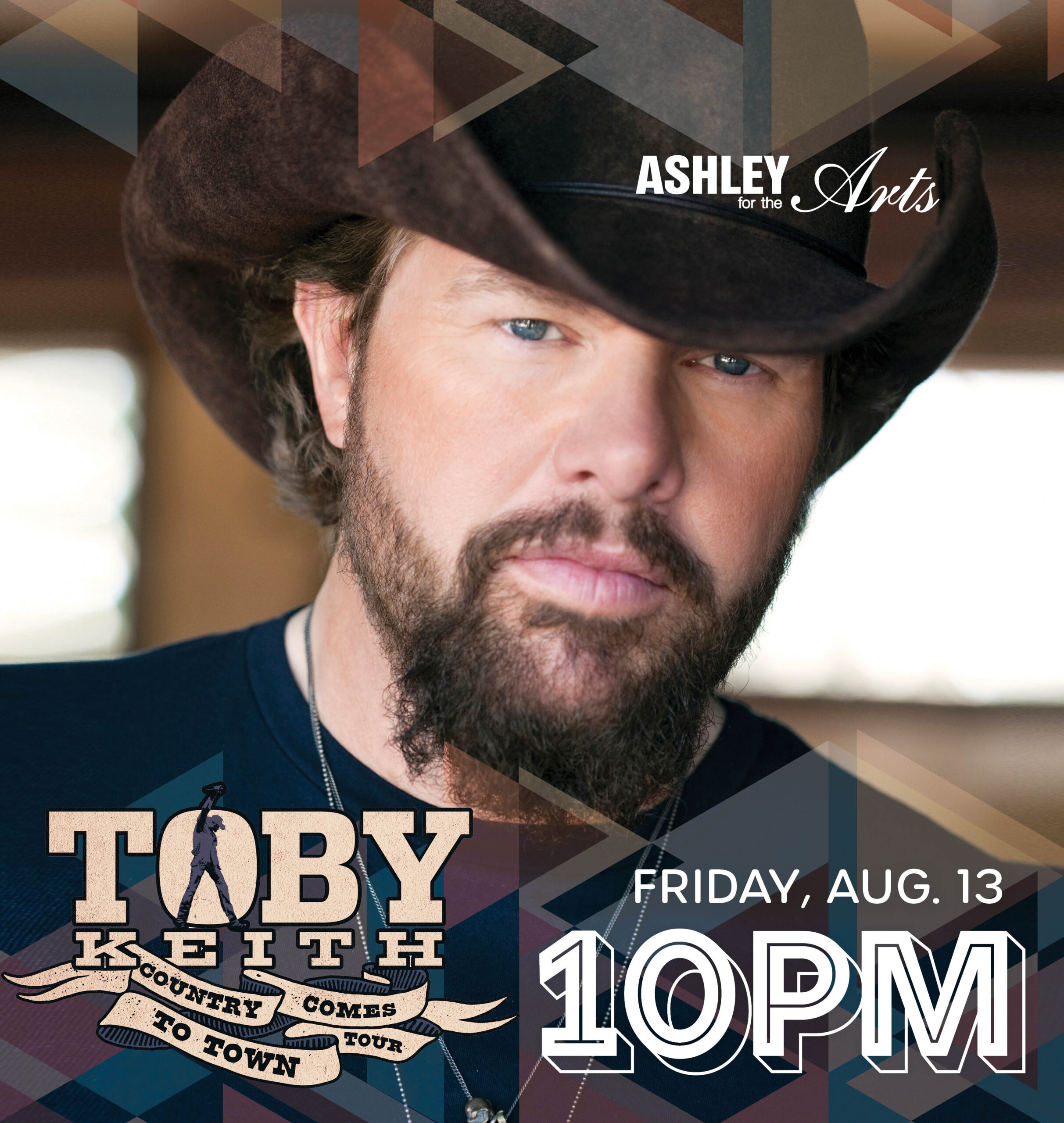 Toby Keith To Headline Friday August 13th At Ashley For The Arts 2021 ...