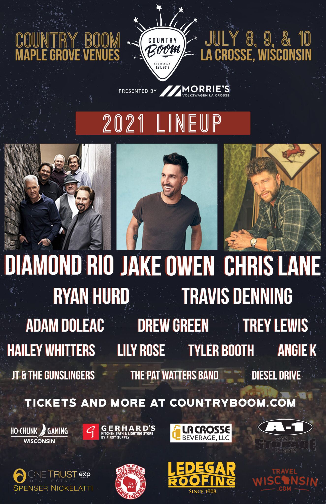 FULL COUNTRY BOOM LINEUP ANNOUNCED! - KQ98