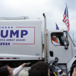 Trump garbage truck